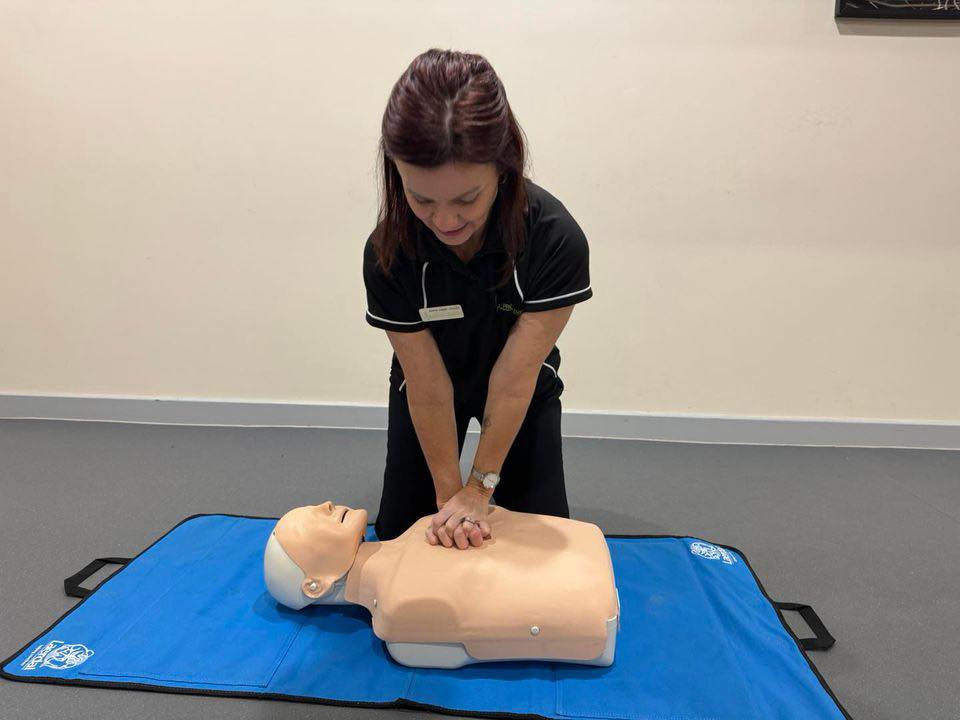 CPR Training session